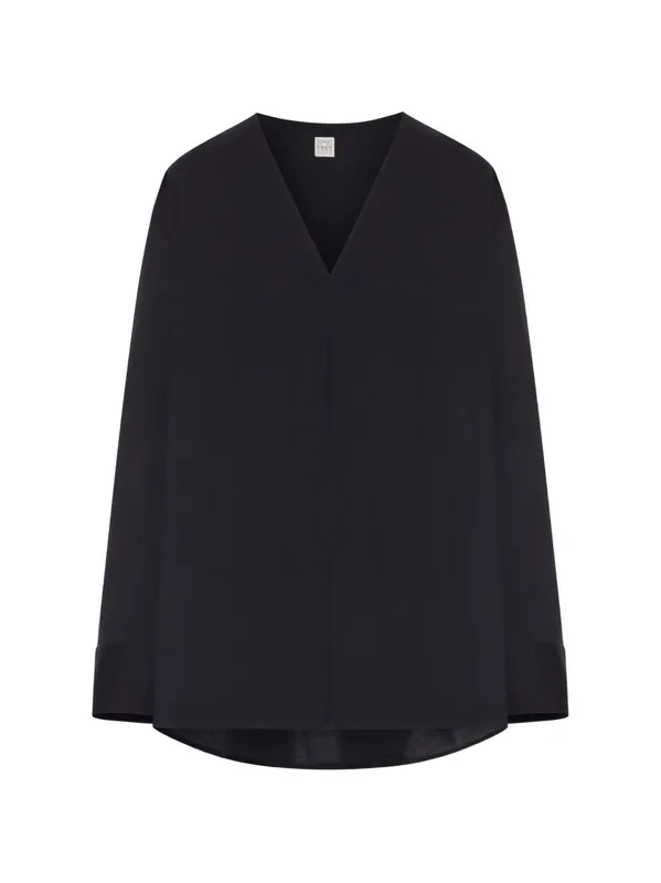 V-Necked Blouse