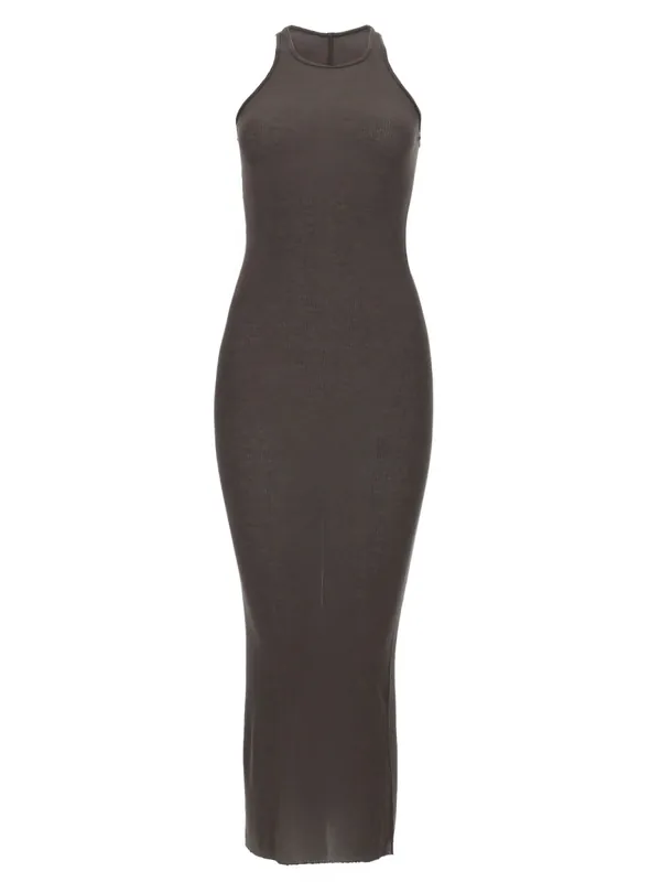 Silk Blend Midi Dress - Rick Owens