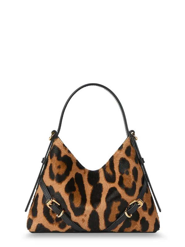 Voyou Nano Bag Pony Skin Crossbody Bag With Animal Print - Givenchy
