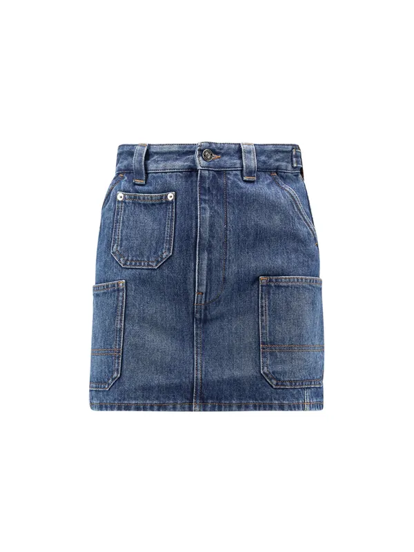 Denim Mini Skirt - Givenchy