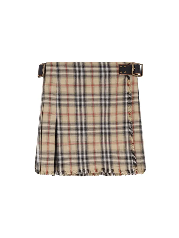 Skye Cotton Kilt - Burberry