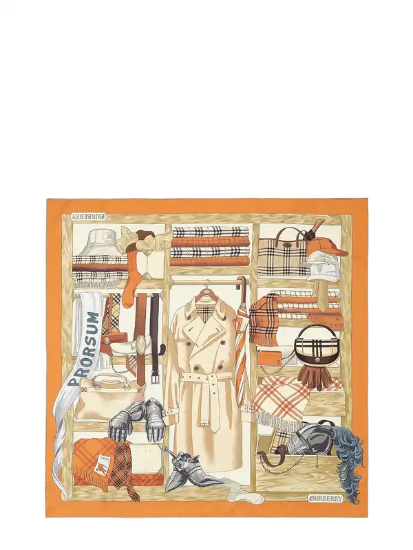 Silk Foulard - Burberry