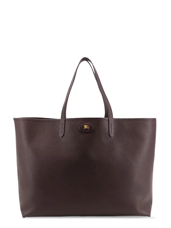 Reversible Shopping Bag With Check Pattern - Burberry