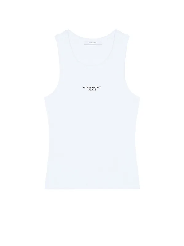 Cotton Blend Tank Top - Givenchy