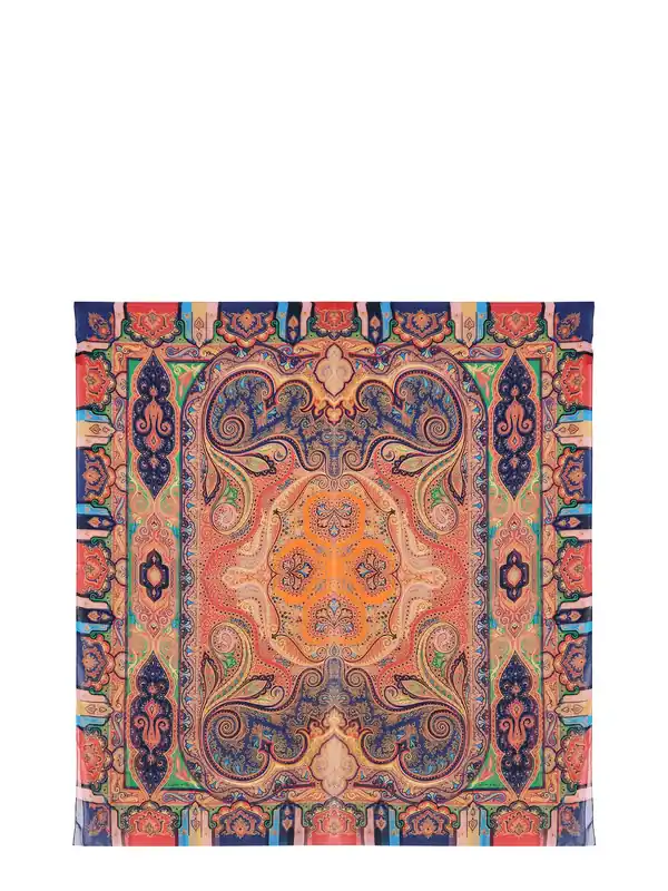 Multicolor Silk Foulard - Etro