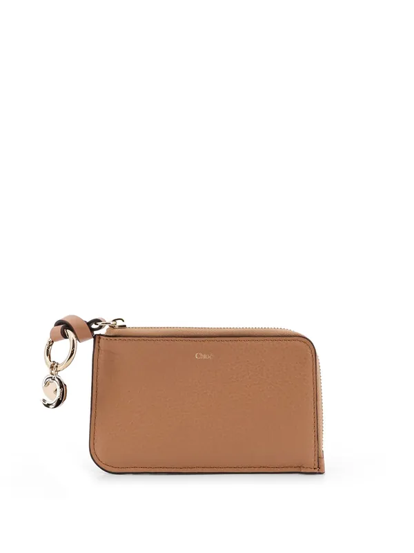 Alphabet Leather Coin Purse - Chloé