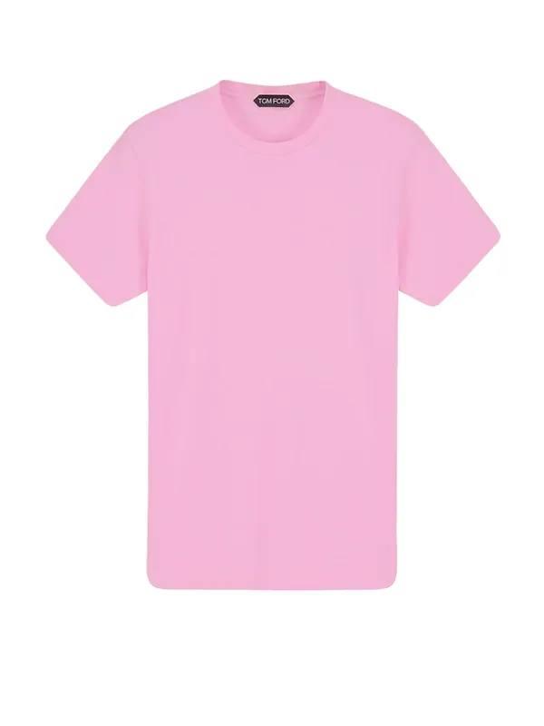 Cotton And Silk T-Shirt