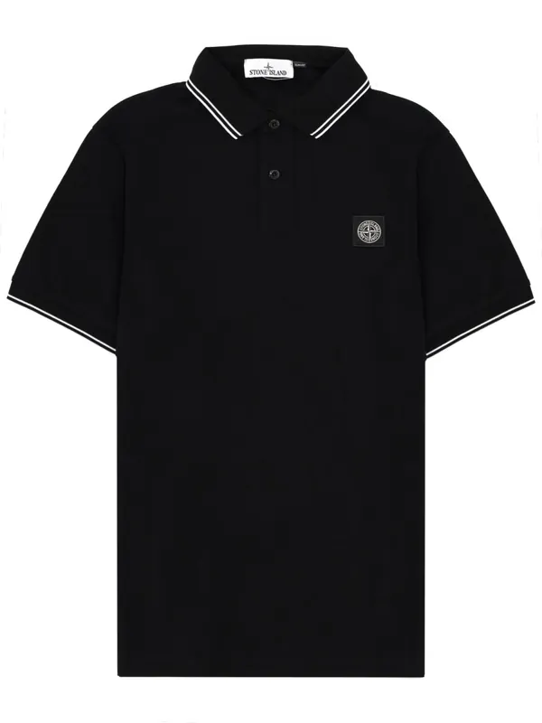 Polo With Logo - Stone Island