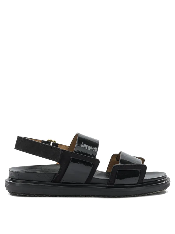 Fussbett Sandals Black - Marni