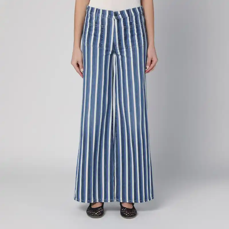 Jeans The Patch Pocket Twister Sneak Striped - Mother