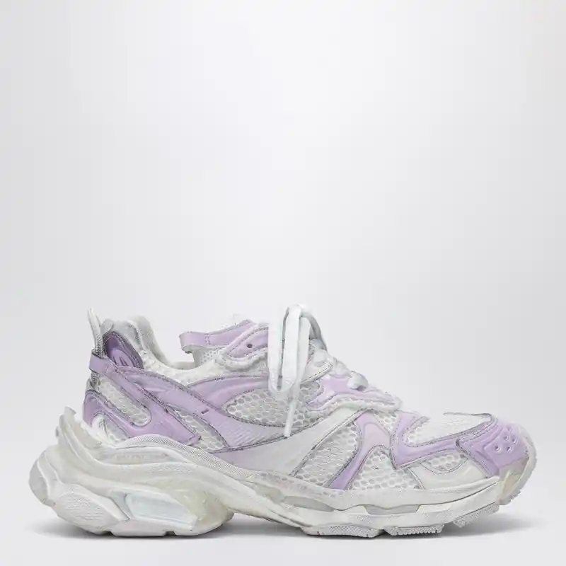 Runner 2 Gradient Sneakers In Light Grey/Lilac - Balenciaga