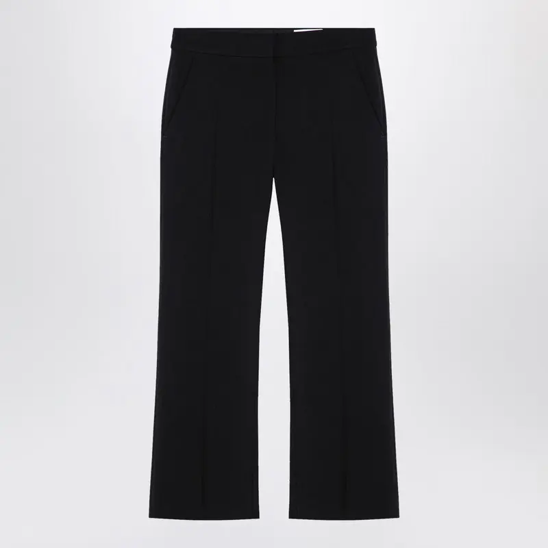 Black Tailored Trousers In Wool - Alexander McQueen