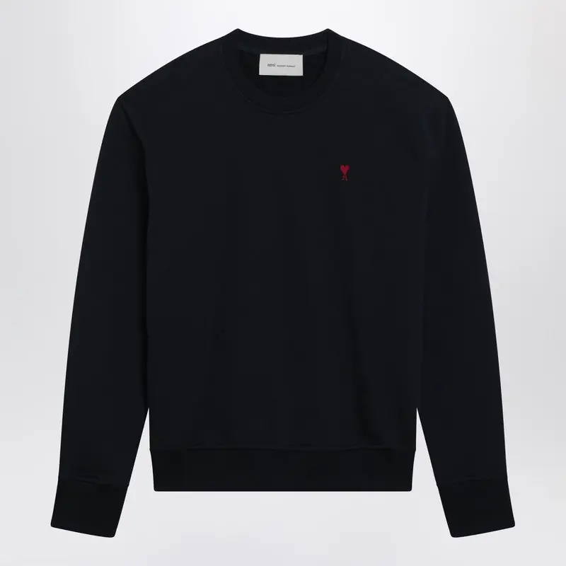 Ami De Coeur Midnight Blue Sweatshirt - Ami Paris
