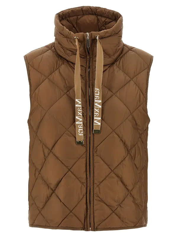 Tregic Gilet Brown - Max Mara The Cube