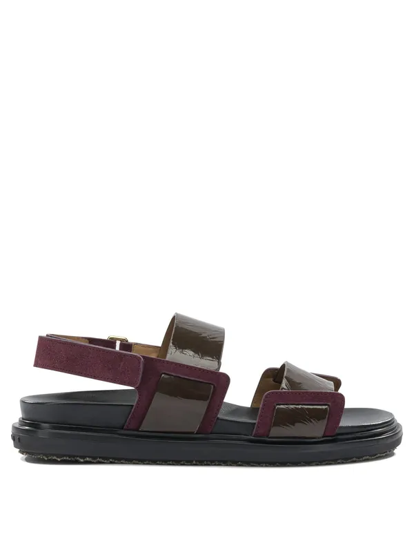 Fussbett Sandals Brown - Marni