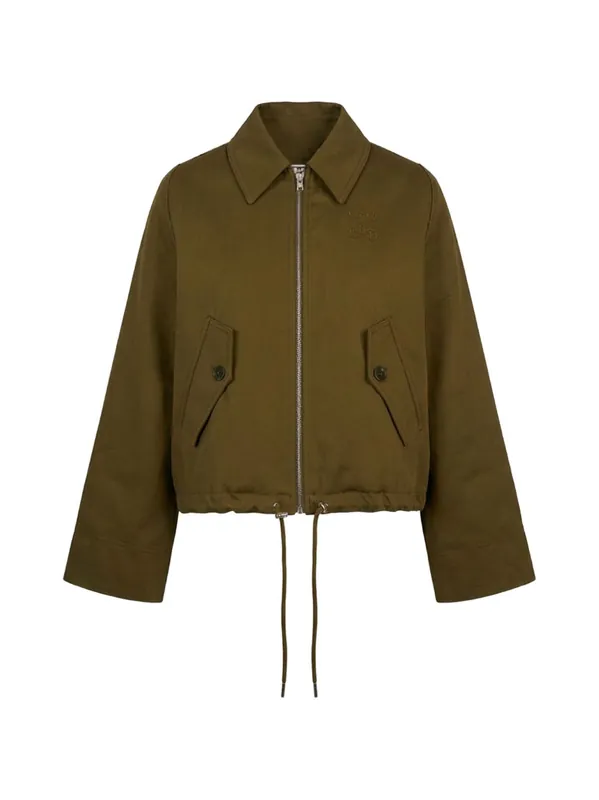 Cotton Blouson Jacket - CLOSED