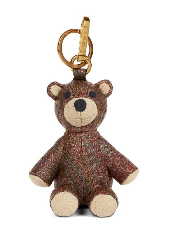 Bear Charm Keychain - Etro