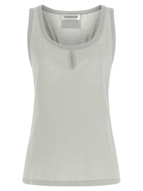 Split Tops Gray - Victoria Beckham
