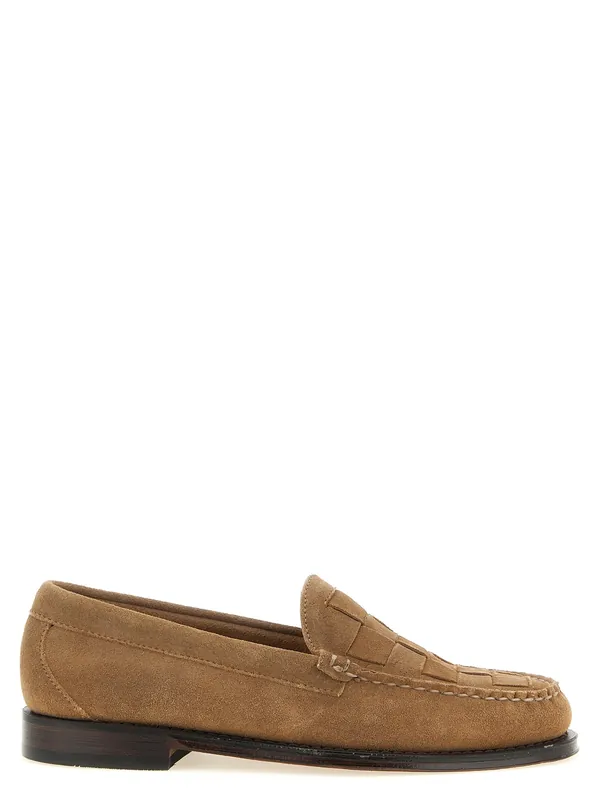 Weejuns Venetian Weave Loafers Beige - G.H. Bass & CO