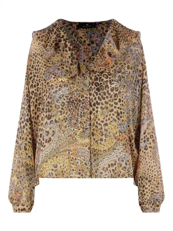Printed Silk Shirt - Etro