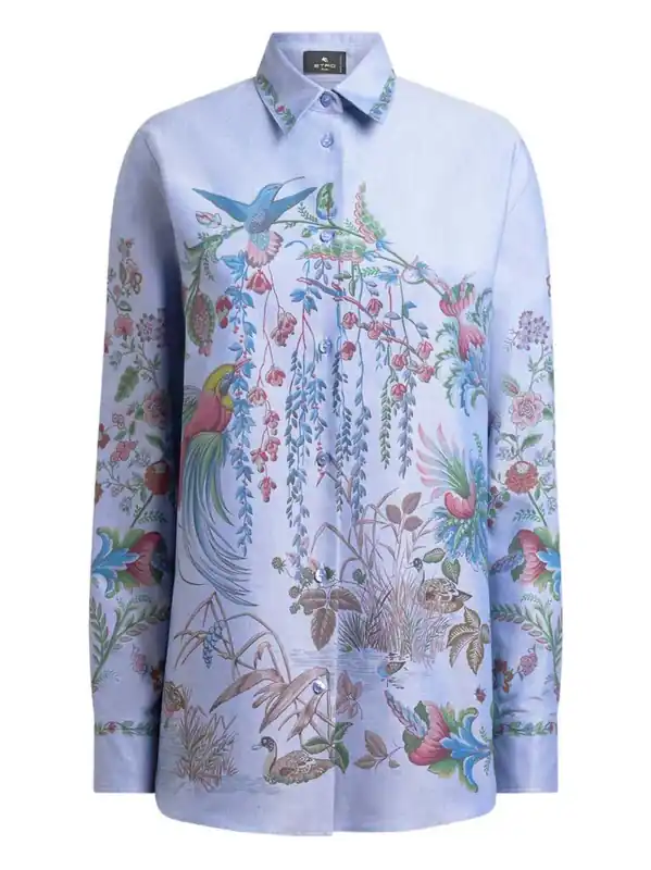Floral Print Shirt - Etro
