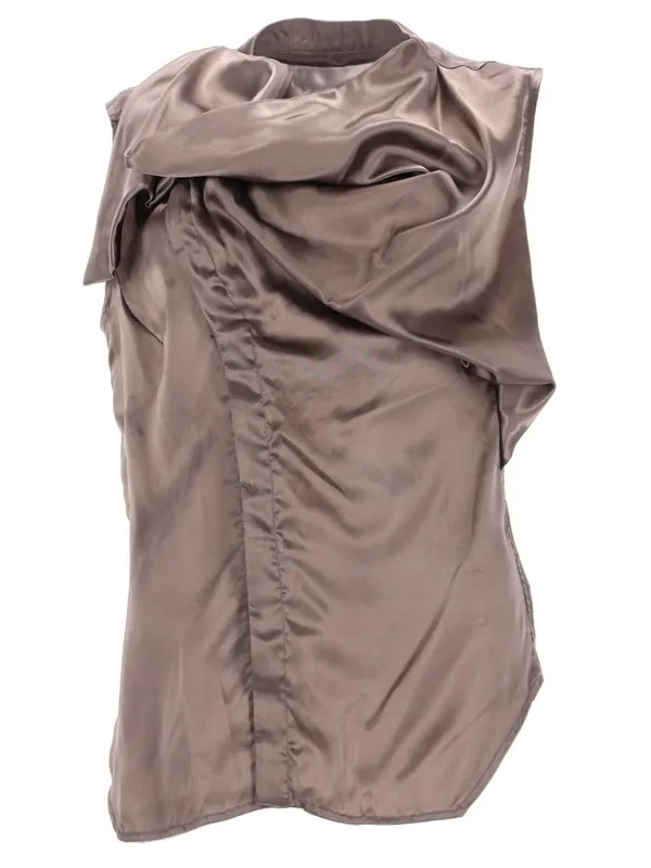 Sleeveless "Island" Shirt - Rick Owens