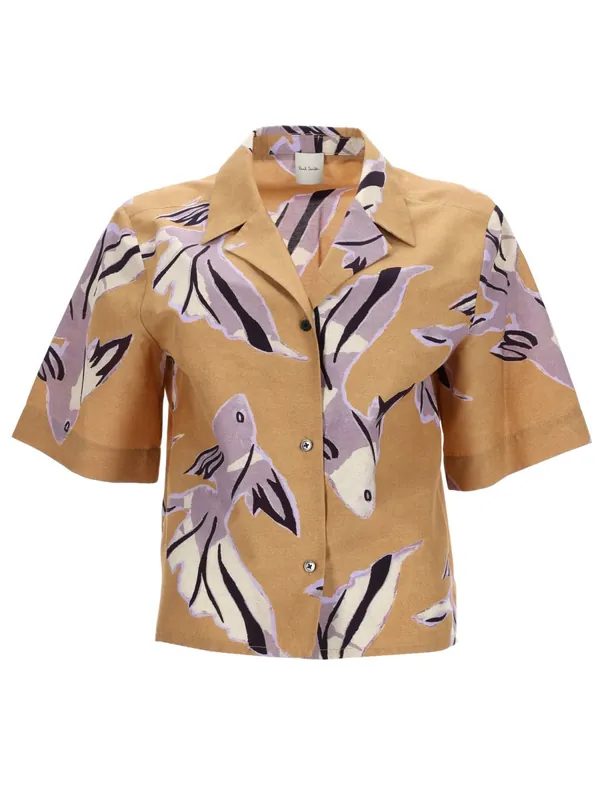 Cotton And Silk Shirt - Paul Smith