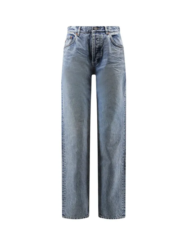 Relaxed Straight Jeans - Saint Laurent