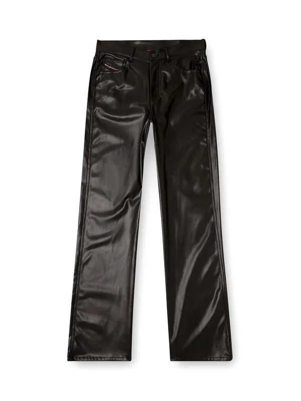 P-Lain Faux-Leather Trousers