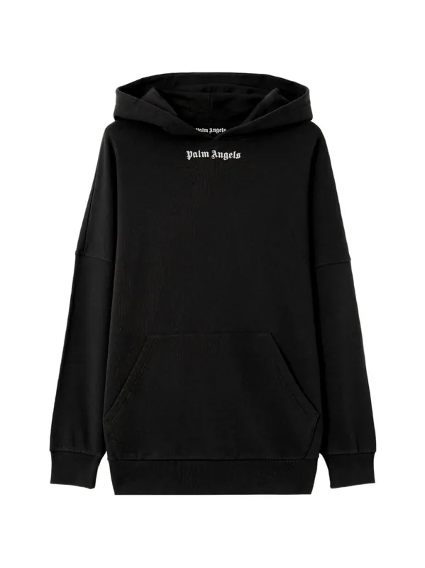 Logo Cotton Hoodie - Palm Angels