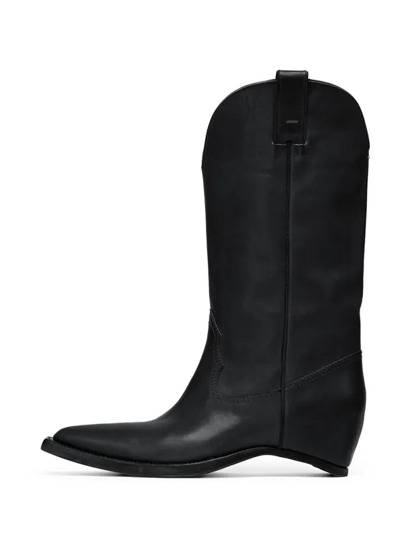 Leather Western Boots - Maison Margiela