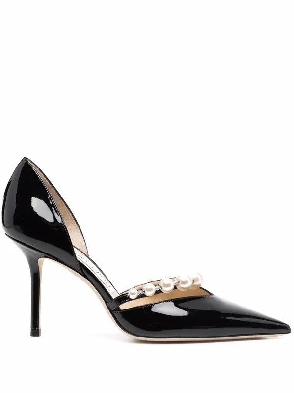 Aurelie Leather Pumps - Jimmy Choo