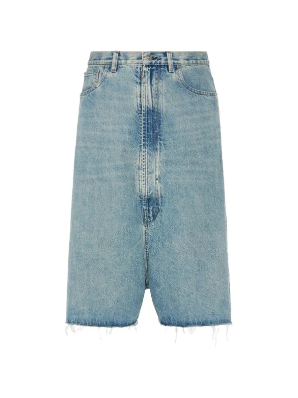 Denim Bermuda Shorts - Maison Margiela