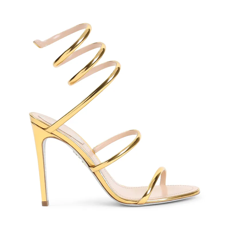 Sandals Metallic - Rene` Caovilla