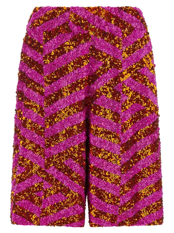 Pomy Bis Bermuda And Short Multicolor - Dries Van Noten