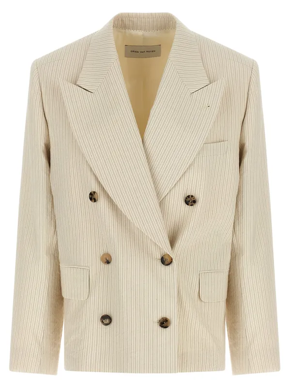 Bosea Bis Blazers Beige - Dries Van Noten