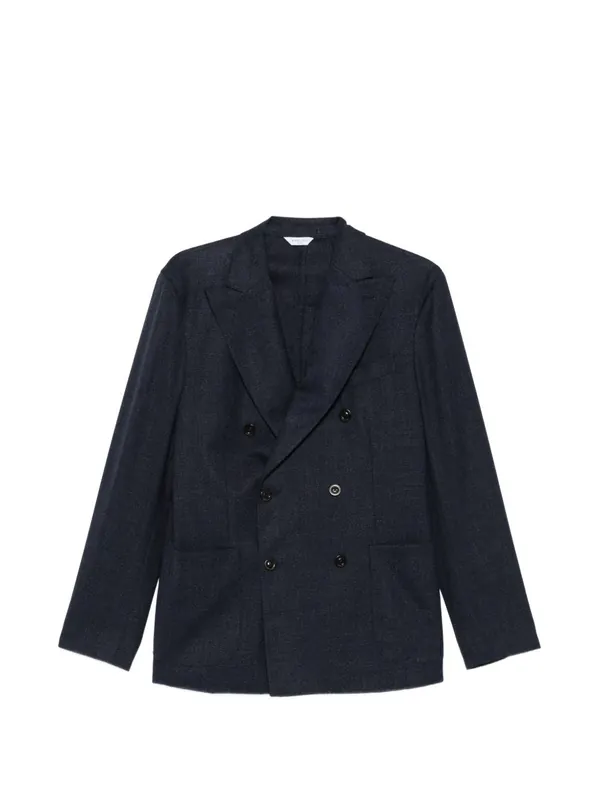 Wool Double-Breasted Jacket
