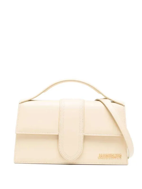 The Big Bambino Leather Tote Bag - Jacquemus
