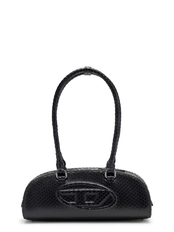 1dr Python Effect Leather Shoulder Bag - Diesel