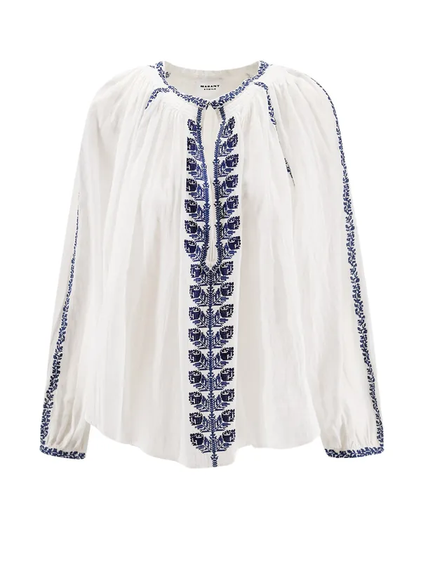 Lena Organic Cotton Shirt - Isabel Marant ÉToile