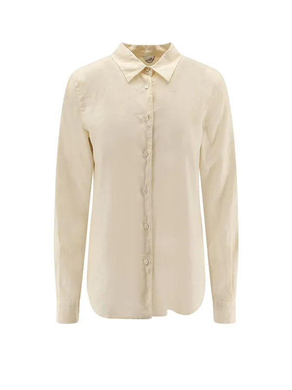 "Vissuto" Linen Shirt - Aspesi