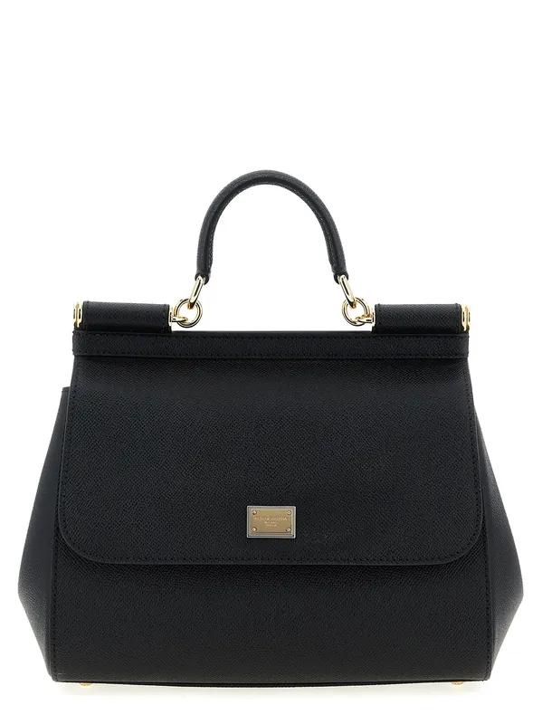 Sicily Hand Bags Black - Dolce & Gabbana