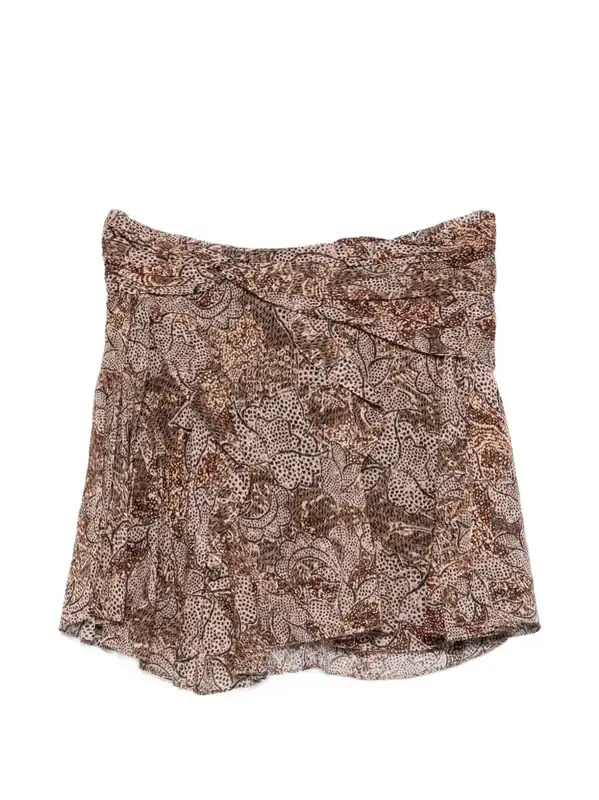 Camia Printed Mini Skirt - Isabel Marant