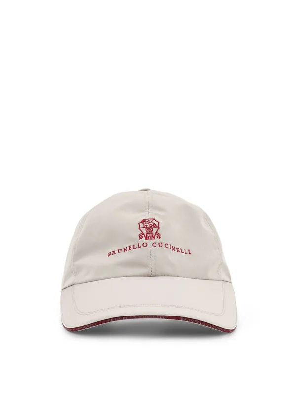 Baseball Hat With Logo - Brunello Cucinelli
