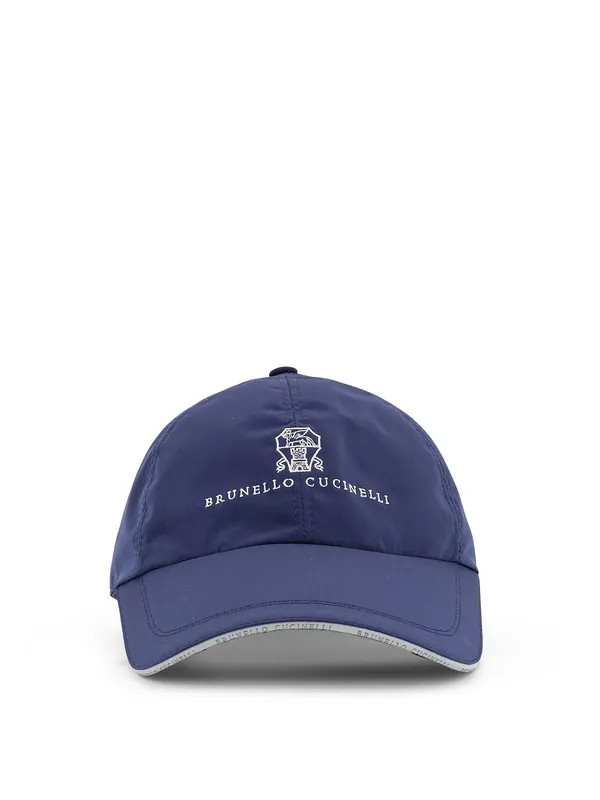 Baseball Hat With Logo - Brunello Cucinelli