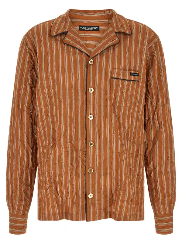 Vanity Shirt And Blouse Brown - Dolce & Gabbana
