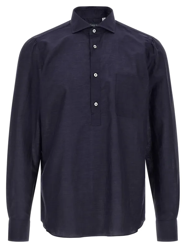 Porto Shirt And Blouse Blue - Finamore