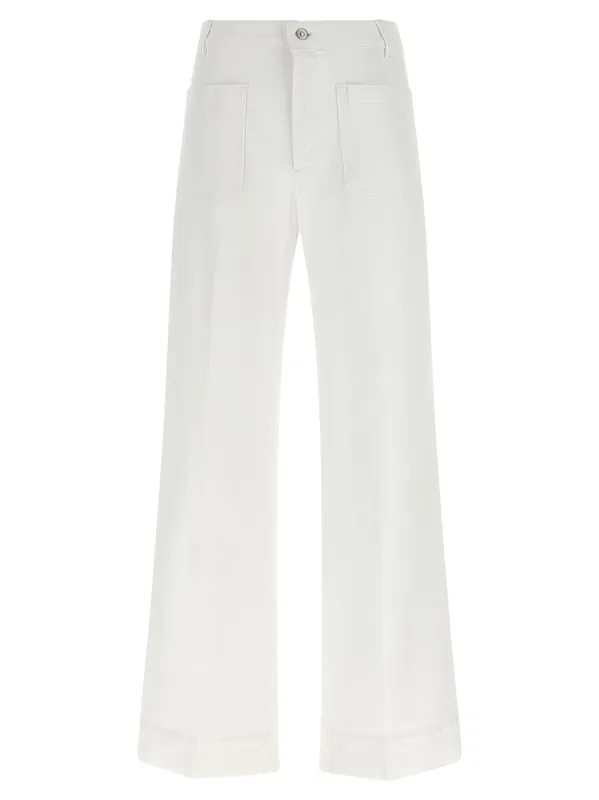Alina Jeans White - Victoria Beckham