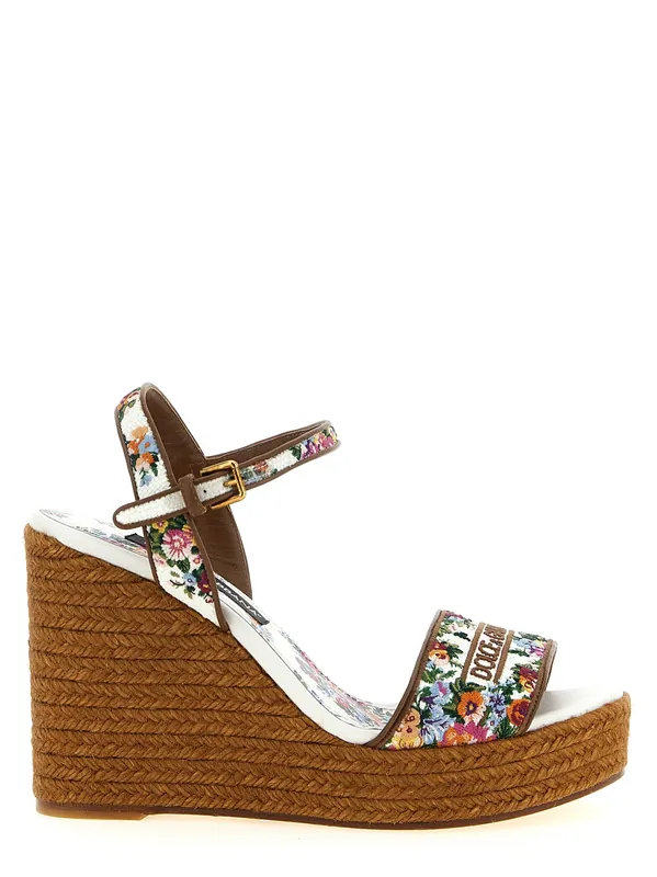 Lolita Wedges Multicolor - Dolce & Gabbana