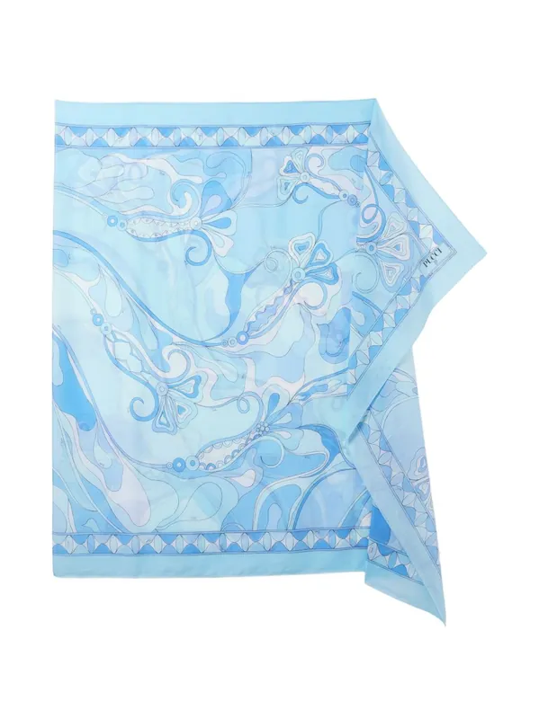 Printed Cotton Sarong - Pucci